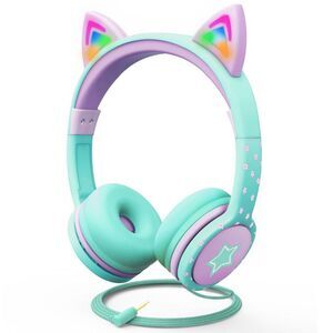 Open Box - Fospower -  Kids Headphones Wired, Over Ear Headphones for Kids wit